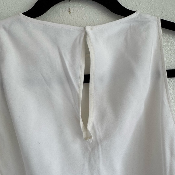 🩵Massimo Dutti Bias Cut Sleeveless Top Size Medium - Picture 8 of 11